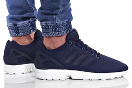 КРОССОВКИ МУЖСКИЕ ADIDAS ZX FLUX M19841 темно-синий ХИТ!