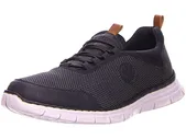 Кроссовки Rieker Herren B4891-00 Sneaker Grau Amaretto/Schwarz 00, 47 EU